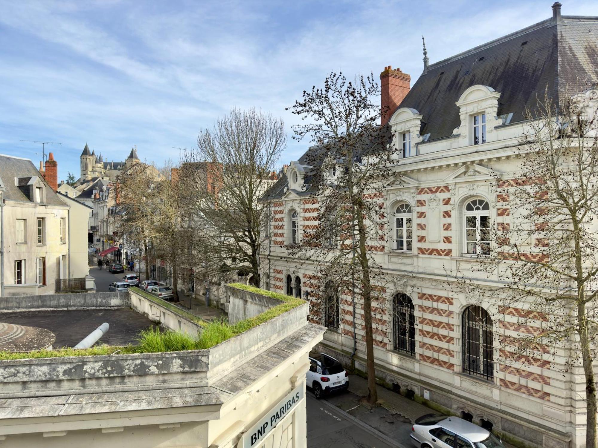 Appartement Centre Ville Climatise Vue Chateau Saumur Luaran gambar